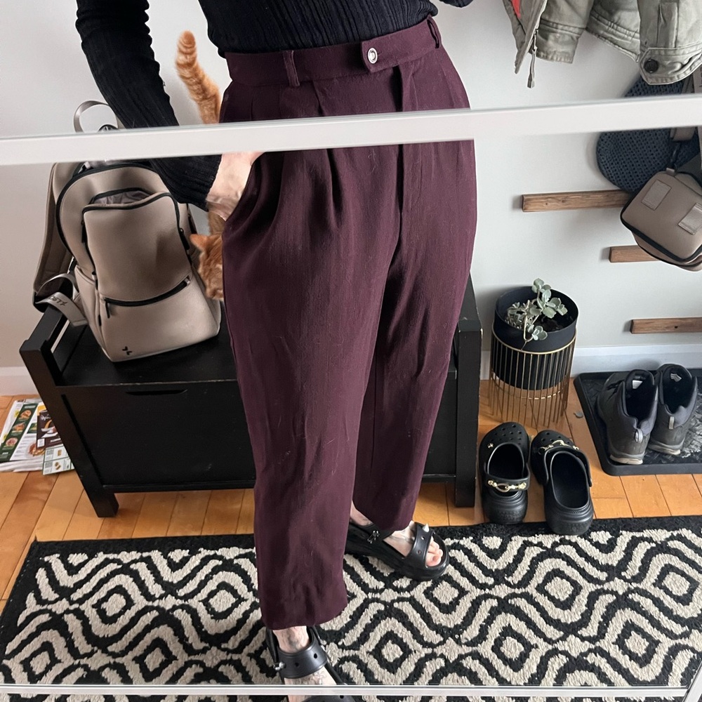 Vintage wool pants